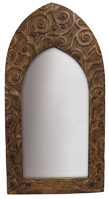 Mango Wood Tree Of Life Design Mirror Small Mango Wood Tree Of Life Design Mirror Small